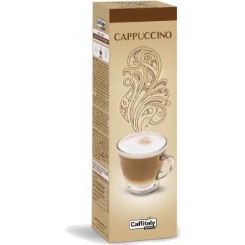 Caffitaly Kapsle Cappuccino káva s mlékem do Tchibo Caffisimo 10 ks