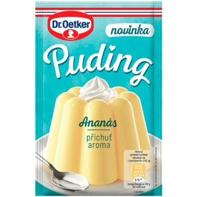 Dr. Oetker Puding příchuť ananas 38 g – Hledejceny.cz