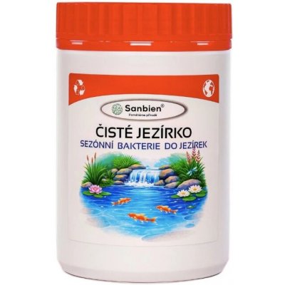 Sanbien Čisté jezírko – sezónní bakterie do jezírka 500 g – Hledejceny.cz