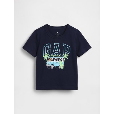 GAP Baby tričko s logem Tmavě modrá – Zboží Dáma