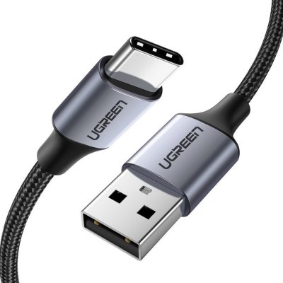 Ugreen 60126 USB - USB Type C, Quick Charge 3.0, 3A, 1m, šedý