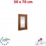 Okna Hned Plastové okno 50x70 cm zlatý dub/bílá otevíravé i sklopné pravé – Zboží Mobilmania