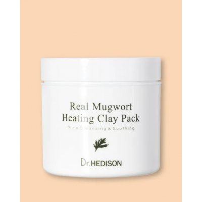 Dr. Hedison Real Mugwort Heating Clay Pack maska proti černým tečkám 265 g – Zbozi.Blesk.cz