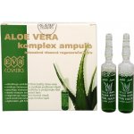 Eva Cosmetics Aloe Vera Complex Hair Care Ampoules ( 5x10 ml ) - Regenerační kúra na vlasy v ampulích 50 ml