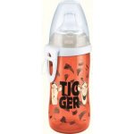 NUK first choice active cup láhev Medvídek Pú se silikonovým pítkem oranžová s tygrem 300 ml – Zboží Mobilmania