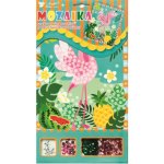 Anděl Mozaika se třpytivými flitry Plameňák 17 x 30 cm 1721 – Sleviste.cz