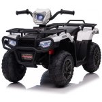 mamido Dětská elektrická čtyřkolka Superme bílá – Sleviste.cz