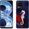 Pouzdro a kryt na mobilní telefon Realme Pouzdro mmCase Gelové Realme 8 Pro - mořský koník