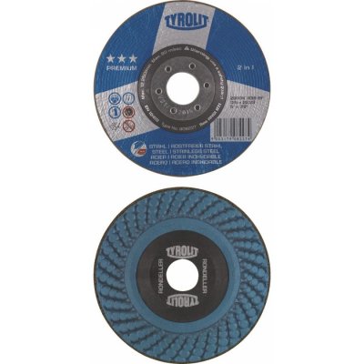 TYROLIT Rondeller Premium*** 115 mm zrno 36 pro kov | Dílna - Outdoor Nářadí, ruční nářadí, elektrické pomůcky, ochranné pomůcky Broušení a řezání Brusné a řezací příslušenství – Sleviste.cz