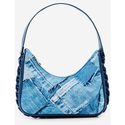 Desigual Modrá dámská vzorovaná kabelka Forever Blue Medley – Zboží Mobilmania
