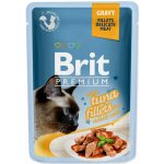 Brit wet Premium Cat Delicate Fillets in Gravy with Tuna 85 g – Sleviste.cz