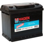 Hagen 12V 55Ah 460A 55558