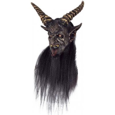 Maska Krampus s vlasy 96 – Zboží Dáma