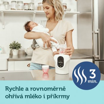 Canpol babies Elektrický ohřívač lahví 3v1 s funkcí rozmrazování