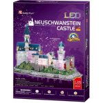 CubicFun 3D puzzle svítící Zámek Neuschwanstein 128 ks – Zboží Mobilmania