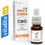 JADON Oil Drops Konopný destilát CBD 15% 10 ml – Hledejceny.cz
