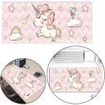 Gumová podložka na stůl s jednorožcem 80 x 30 cm – Sleviste.cz