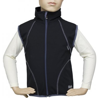 Fantom Dětská vesta softshell černá – Zboží Dáma