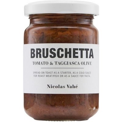 Nicolas Vahé Rajčatová bruschetta s olivami Taggiasca 135 g – Zboží Mobilmania