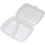 Menu box 2dílný bílý 245 x 195 x 70 mm 75632 – Zboží Dáma