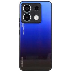 TopQ LUXURY Xiaomi Redmi Note 13 Pro 5G pevný duhový modré