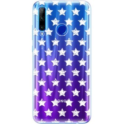 iSaprio Stars Pattern Honor 20 Lite bílé – Zboží Mobilmania