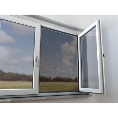 OBI okenní síťka proti hmyzu 150 x 300 cm antracit