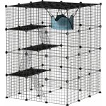 PawHut Klec pro malá zvířata černá 105 x 105 x 140 cm – Zboží Dáma