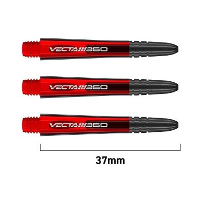 Winmau Vecta Blade 360 Intermediate červená – Hledejceny.cz