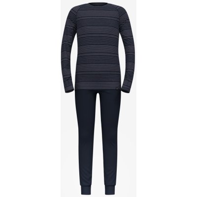 Odlo Active Warm Eco Set Set Long dark sapphire/gray ridge – Hledejceny.cz