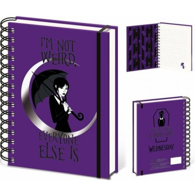 Wednesday blok kroužkový A5 – Zbozi.Blesk.cz