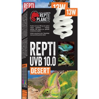 Repti Planet Repti UVB 10.0 13 W – Zbozi.Blesk.cz