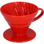 Hario Dripper V60-01 Ceramic Red – Zboží Mobilmania