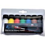 Art e Miss sada barev na textil na světlý textil svítící ve tmě neon barva mix č. 1 světlý textil – Sleviste.cz