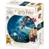 3D puzzle SPA 3D puzzle Harry Potter Harry a Ron letící na Bradavicemi 300 ks