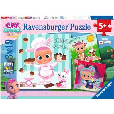 Ravensburger Cry Babies Magic Tears 051045 3 x 49 dílků – Zboží Dáma