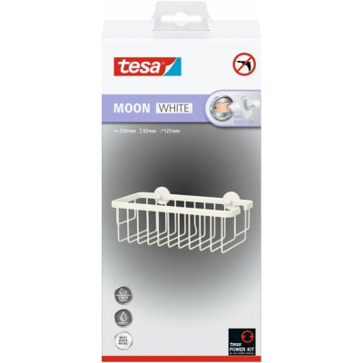 Tesa Moon White sprchový košík (40577-00000-00) – Zboží Dáma