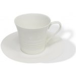 Maxwell & Williams White Basics Cirque šálek na cappucino s podšálkem P0444809 230ml – Zboží Dáma