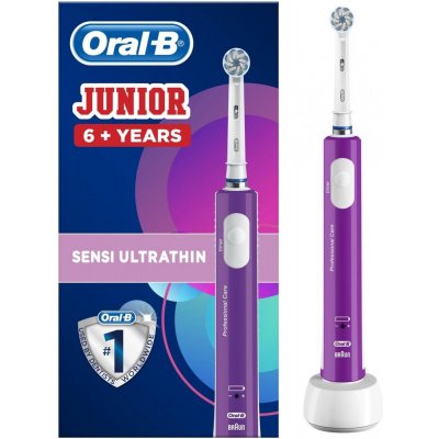 Oral-B Junior Pro 6+ Purple – Zboží Živě
