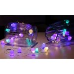 Solight LED vánoční řetěz barevné koule 40x LED 4m 2x AA – Zboží Mobilmania