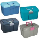 Box na čištění s vyjímatelnou přihrádkou SIENA tmavo světle modrý – Zboží Mobilmania