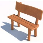 Playground System Masivní lavice z akátu – Zboží Mobilmania