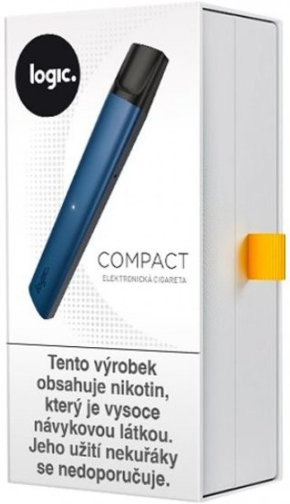 JTI Logic Compact elektronická cigareta 350 mAh Blue 1 ks | Srovnanicen.cz