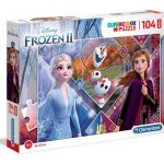 Clementoni MAXI Frozen II 23739 104 dílků – Hledejceny.cz