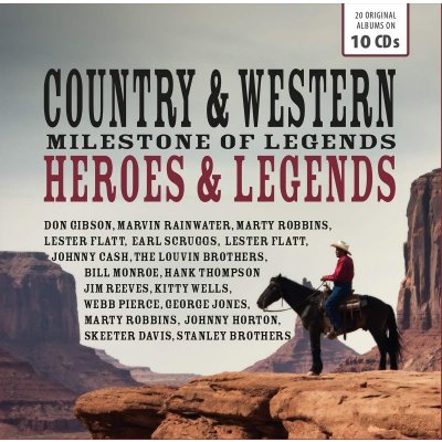 Various - Country & Western Heroes CD – Zbozi.Blesk.cz