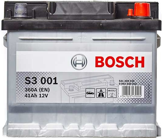 Bosch S3 12V 41Ah 360A 0 092 S30 010 od 1 203 Kč - Heureka.cz