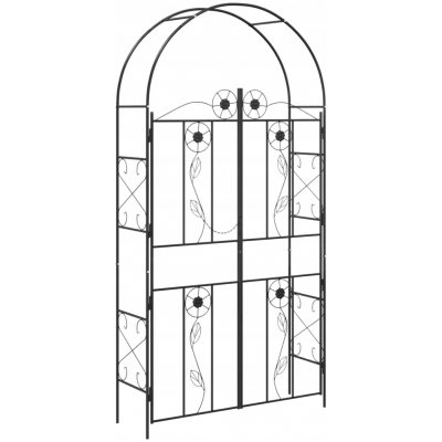 Kovová pergola VidaXL oblouk 226 cm – Hledejceny.cz