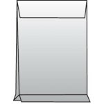 Obchodní tašky s křížovým dnem samolepicí - B4 – Zboží Mobilmania