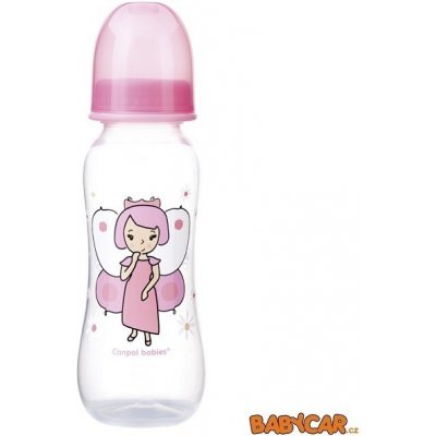 Canpol babies láhev s potiskem My dream růžová 250ml – Zbozi.Blesk.cz