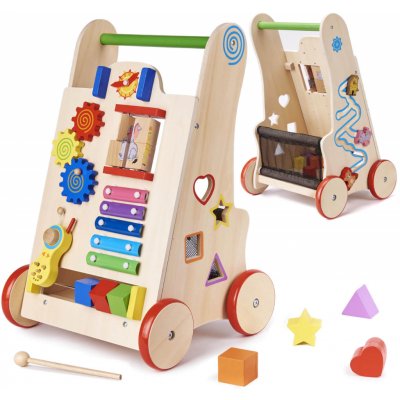BabySafety dřevěné vícebarevné – Zboží Dáma